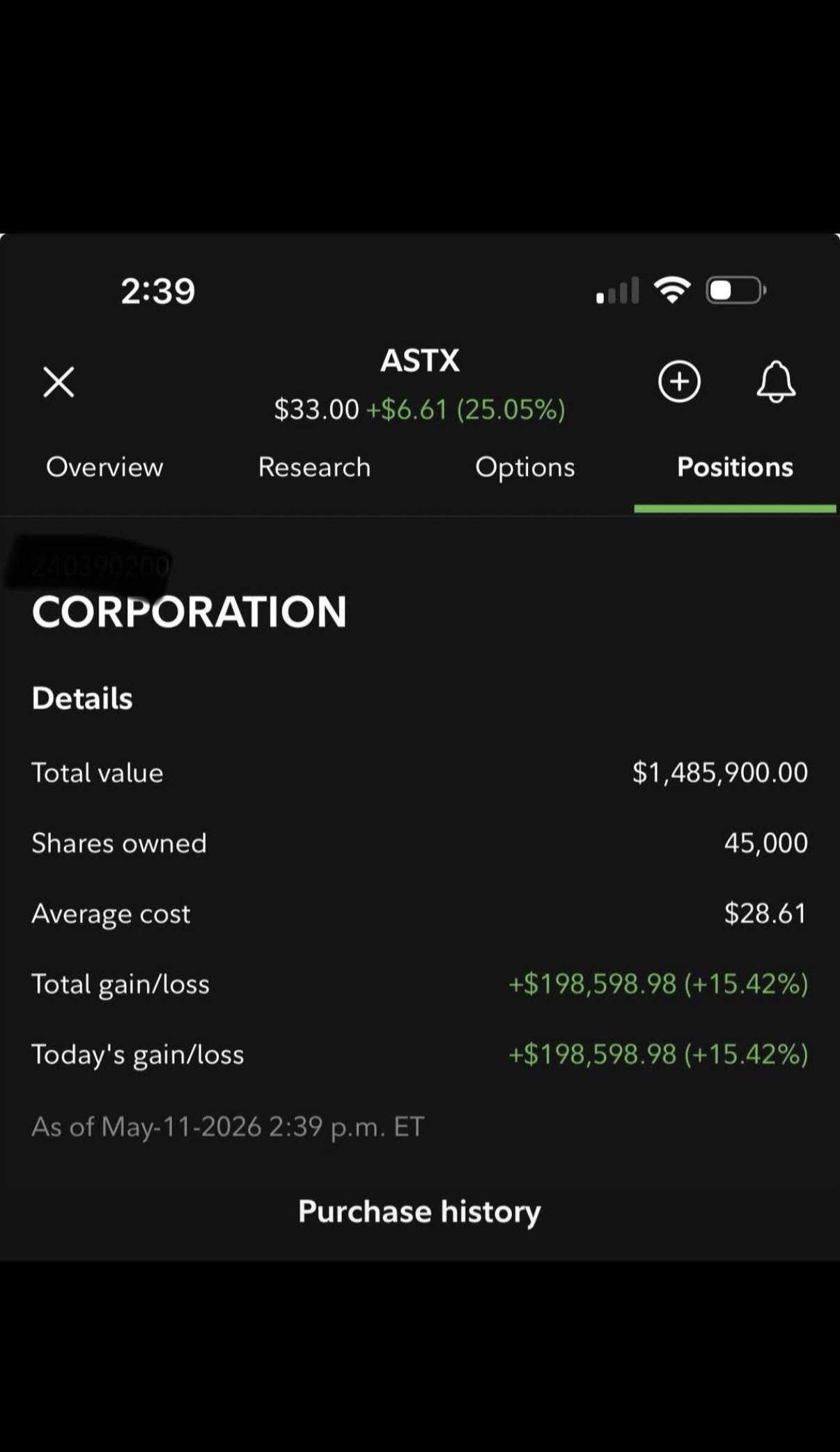 Community profit screenshot